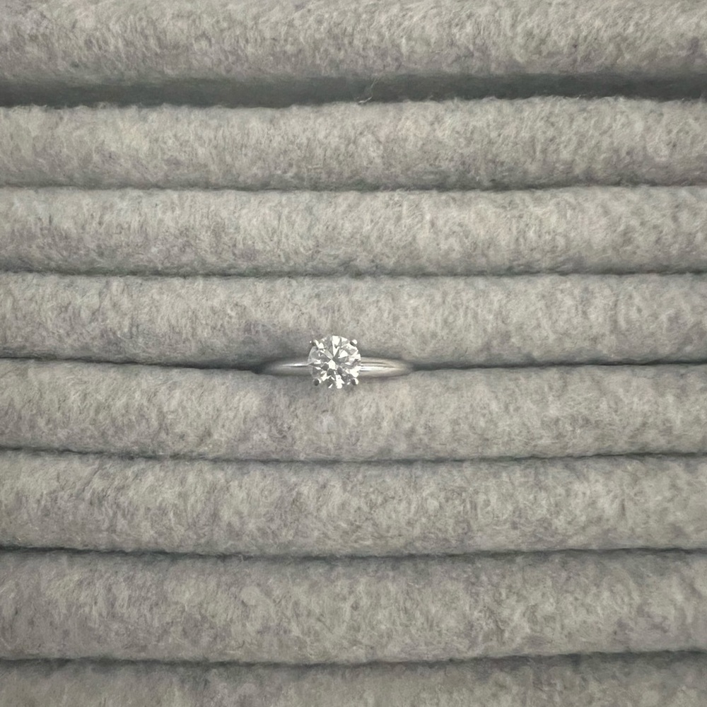 .72 solitaire diamond ring